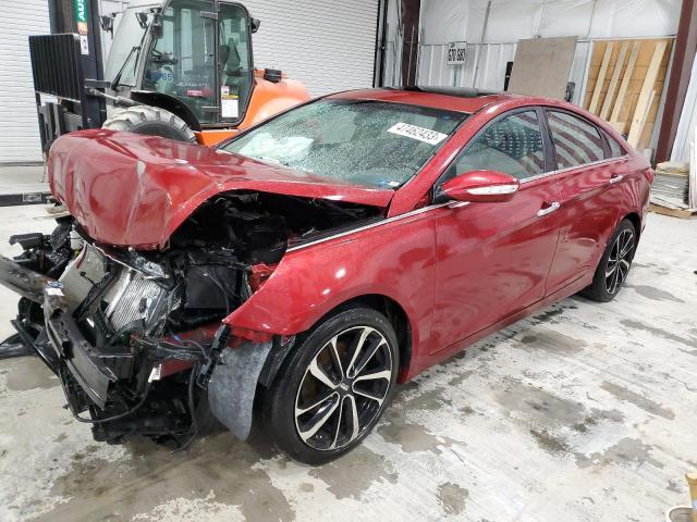 Photo 1 from auction – 2013 HYUNDAI SONATA SE with VIN 5NPEC4AB8DH671980