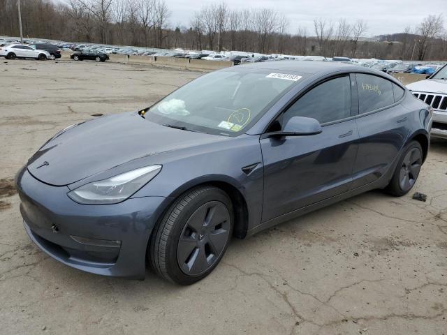 TESLA MODEL 3 2022 with VIN 5YJ3E1EB4NF175231 - Photo from auction