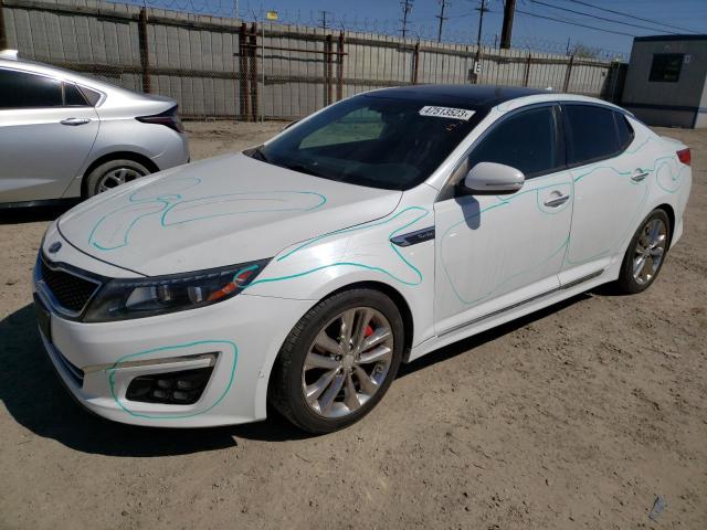 KIA OPTIMA SX 2014 with VIN 5XXGR4A67EG289706 - Photo from auction