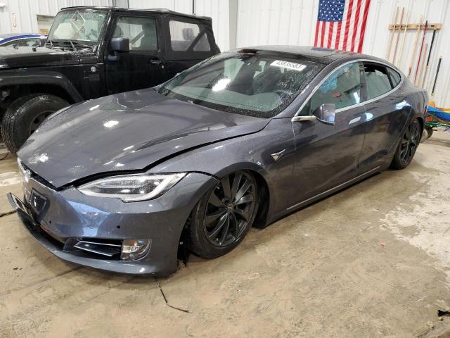 TESLA MODEL S 2018 with VIN 5YJSA1E21JF292783 - Photo from auction