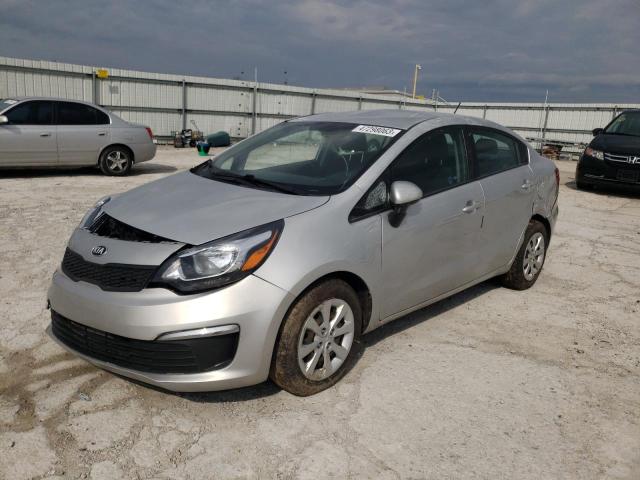 KIA RIO LX 2016 with VIN KNADM4A30G6597645 - Photo from auction