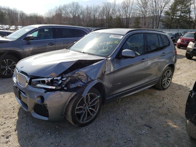BMW X3 XDRIVE2 2015 with VIN 5UXWX9C57F0D47451 - Photo from auction