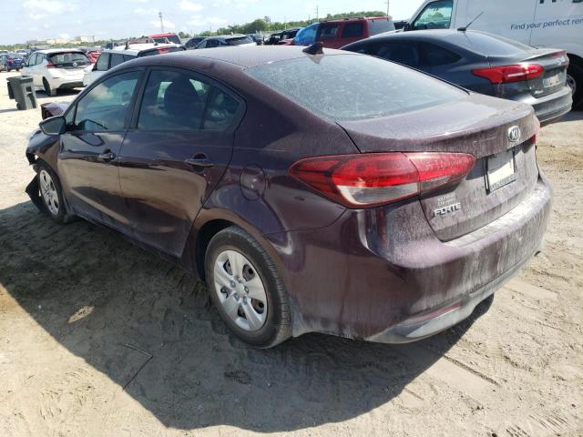 Photo 2 from auction – 2017 KIA FORTE LX with VIN 3KPFK4A7XHE012313