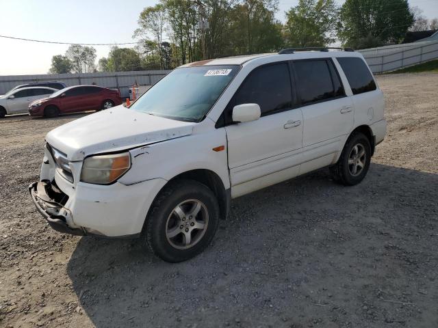 HONDA PILOT EXL 2008 with VIN 5FNYF185X8B017618 - Photo from auction