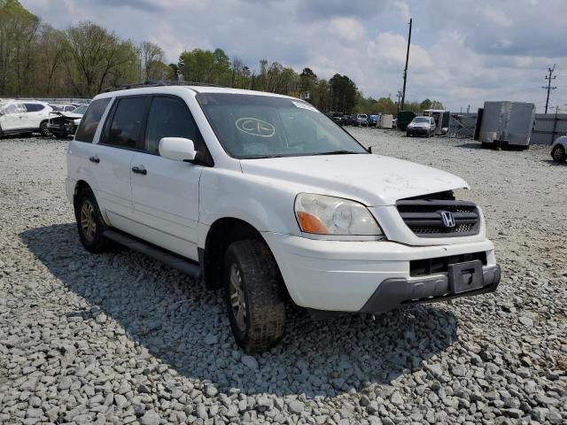 Photo 4 from auction – 2003 HONDA PILOT EXL with VIN 2HKYF18683H528702