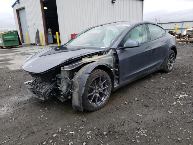 TESLA MODEL 3 2022 with VIN 5YJ3E1EB0NF231617 - Photo from auction