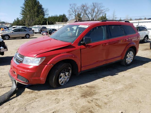 DODGE JOURNEY SE 2017 with VIN 3C4PDCAB6HT525647 - Photo from auction