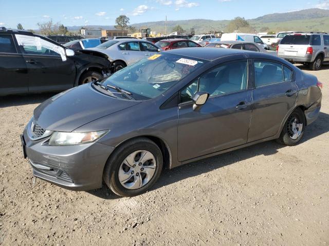 Photo 1 from auction – 2013 HONDA CIVIC LX with VIN 2HGFB2F50DH517840
