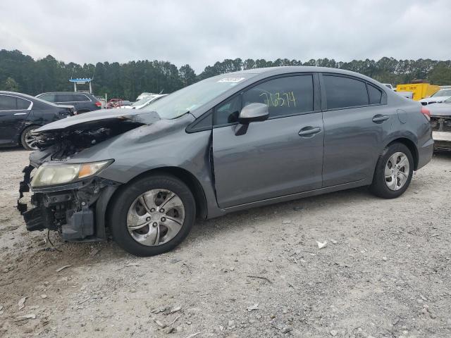 HONDA CIVIC LX 2013 with VIN 19XFB2F5XDE047472 - Photo from auction