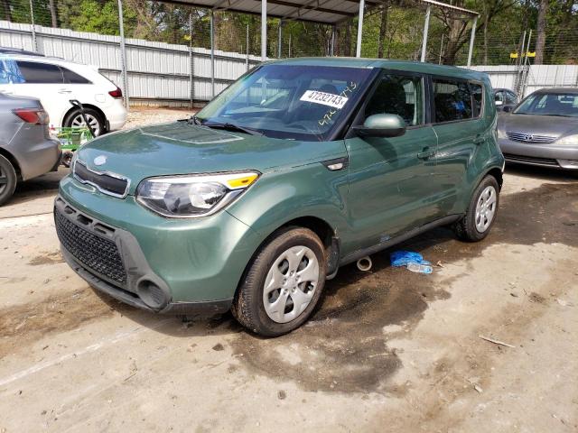 KIA SOUL 2014 with VIN KNDJN2A23E7017004 - Photo from auction