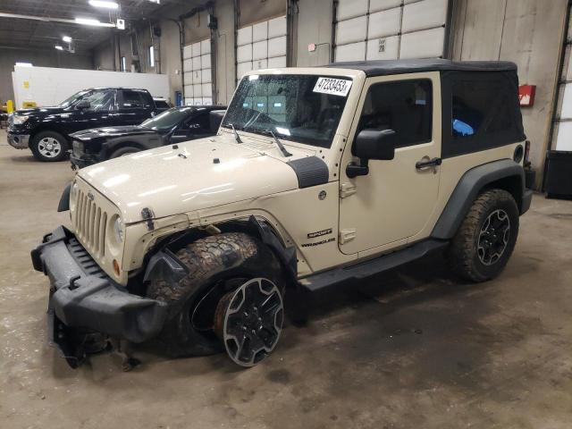 JEEP WRANGLER S 2011 with VIN 1J4AA2D16BL536852 - Photo from auction