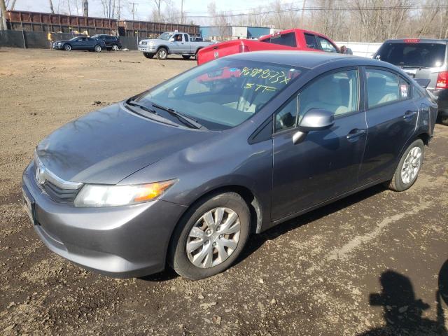 HONDA CIVIC LX 2012 with VIN 19XFB2F51CE386071 - Photo from auction