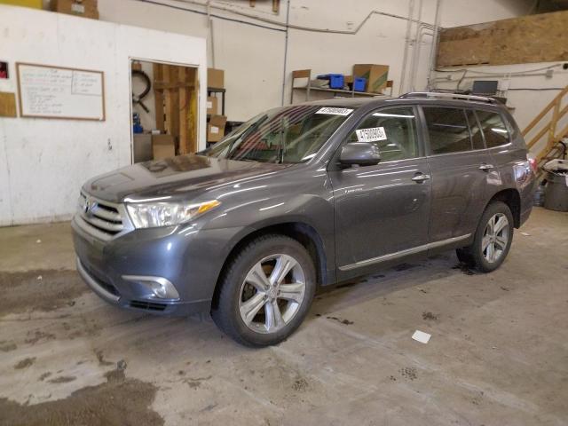 TOYOTA HIGHLANDER 2012 with VIN 5TDDK3EH3CS122428 - Photo from auction