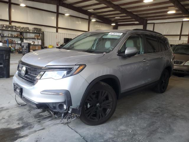 HONDA PILOT SE 2021 with VIN 5FNYF5H26MB002508 - Photo from auction