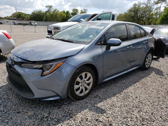 TOYOTA COROLLA LE 2021 with VIN 5YFEPMAE2MP157379 - Photo from auction
