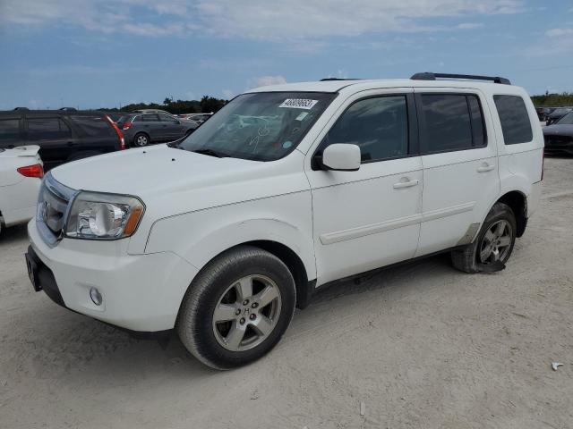 HONDA PILOT EX 2011 with VIN 5FNYF3H41BB033670 - Photo from auction