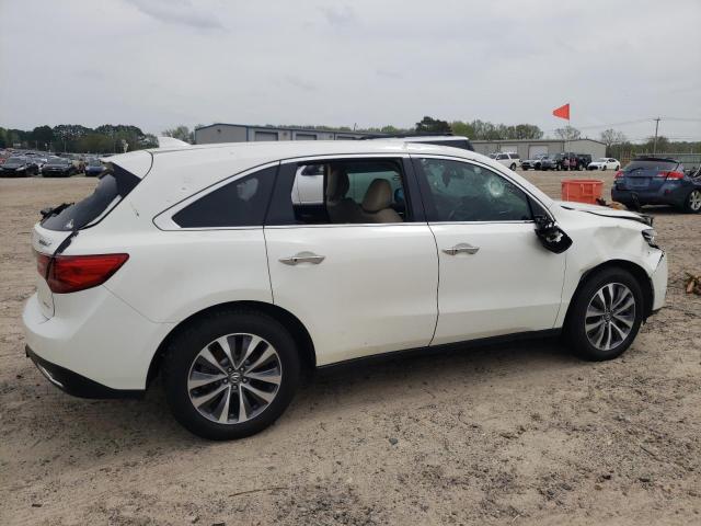 Photo 3 from auction – 2016 ACURA MDX TECHNO with VIN 5FRYD4H45GB055558