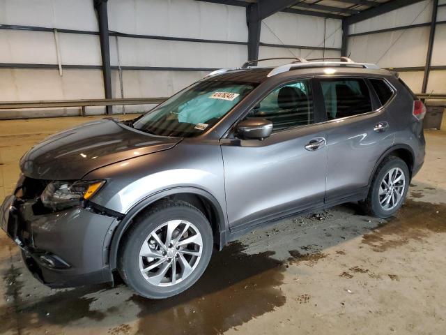 NISSAN ROGUE S 2015 with VIN 5N1AT2MVXFC881595 - Photo from auction