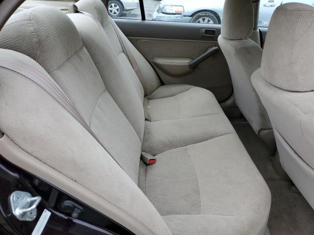 Photo 10 from auction – 2001 HONDA CIVIC LX with VIN 2HGES16511H508663