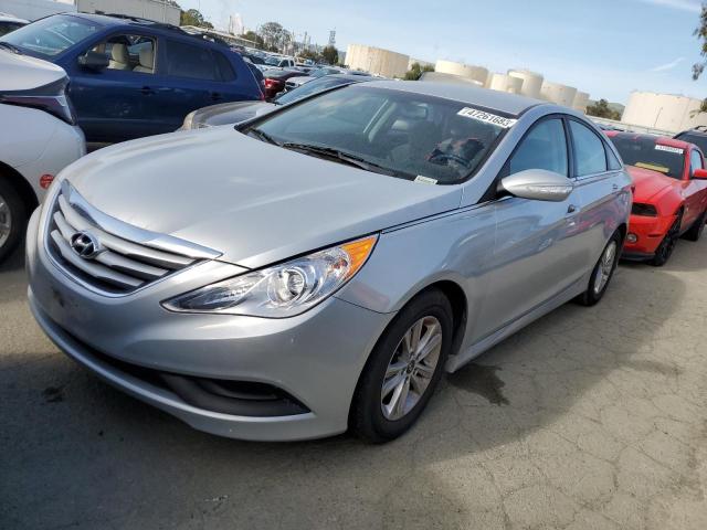 Photo 1 from auction – 2014 HYUNDAI SONATA GLS with VIN 5NPEB4AC1EH893497