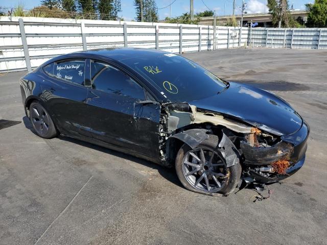Photo 4 from auction – 2022 TESLA MODEL 3 with VIN 5YJ3E1EA2NF190687