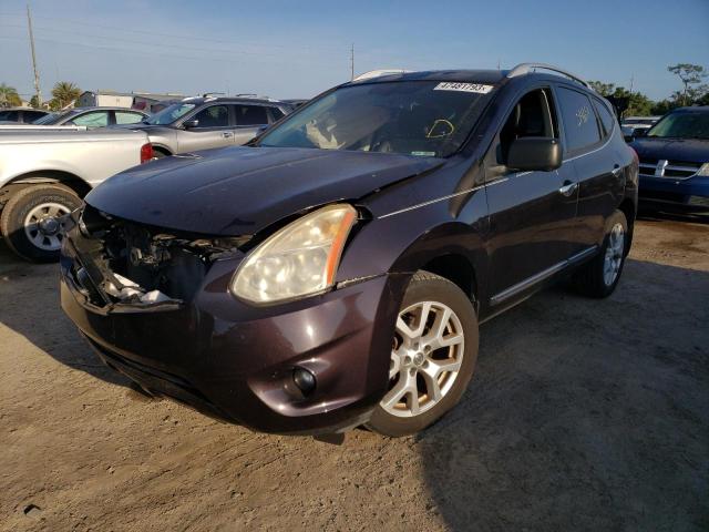 NISSAN ROGUE S 2012 with VIN JN8AS5MTXCW261545 - Photo from auction