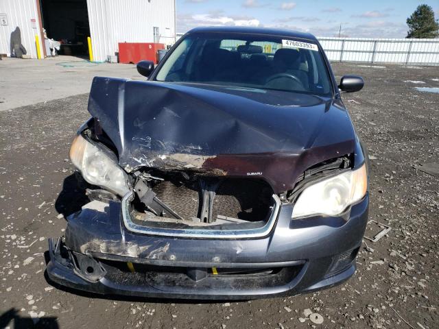 Photo 5 from auction – 2009 SUBARU LEGACY 2.5 with VIN 4S3BL616097218417