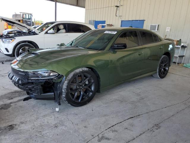 DODGE CHARGER GT 2022 with VIN 2C3CDXHG0NH114261 - Photo from auction
