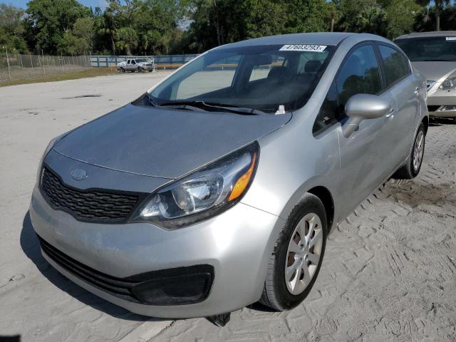 KIA RIO LX 2013 with VIN KNADM4A38D6228429 - Photo from auction