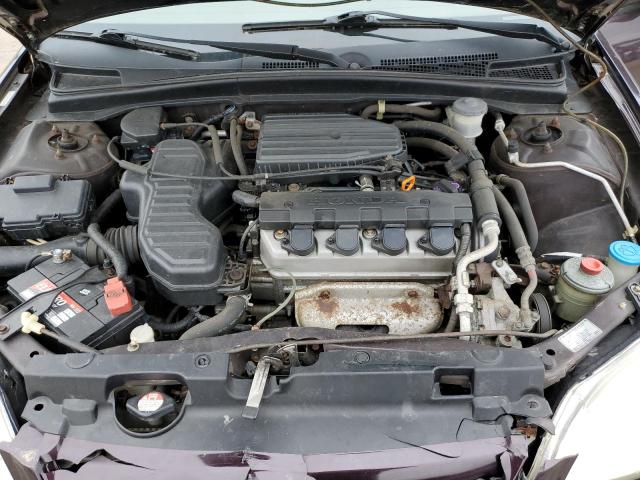 Photo 11 from auction – 2001 HONDA CIVIC LX with VIN 2HGES16511H508663