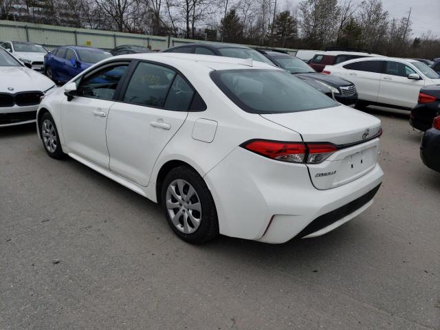 Photo 2 from auction – 2021 TOYOTA COROLLA LE with VIN 5YFEPMAE3MP231909