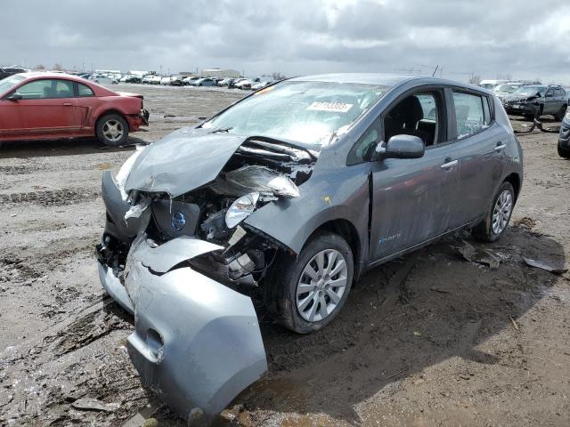 NISSAN LEAF S 2015 with VIN 1N4AZ0CP2FC308187 - Photo from auction