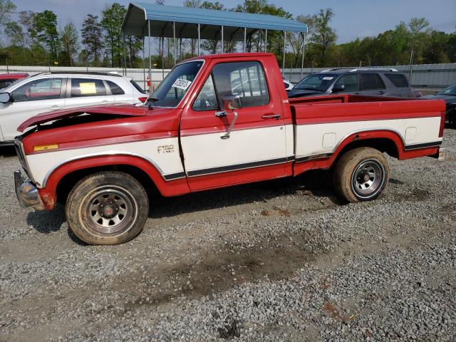 FORD F150 1986 with VIN 1FTDF15N7GNA24271 - Photo from auction