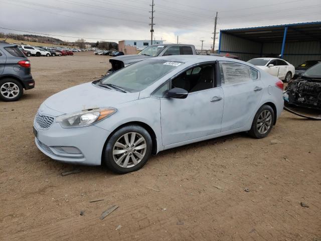 KIA FORTE EX 2015 with VIN KNAFX4A85F5358883 - Photo from auction