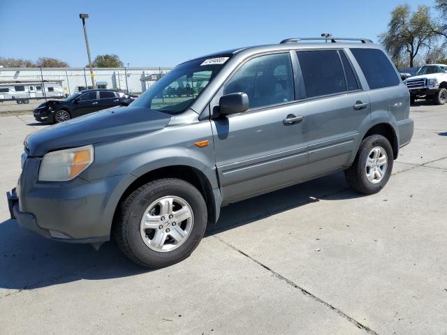 HONDA PILOT VP 2008 with VIN 5FNYF18288B001066 - Photo from auction