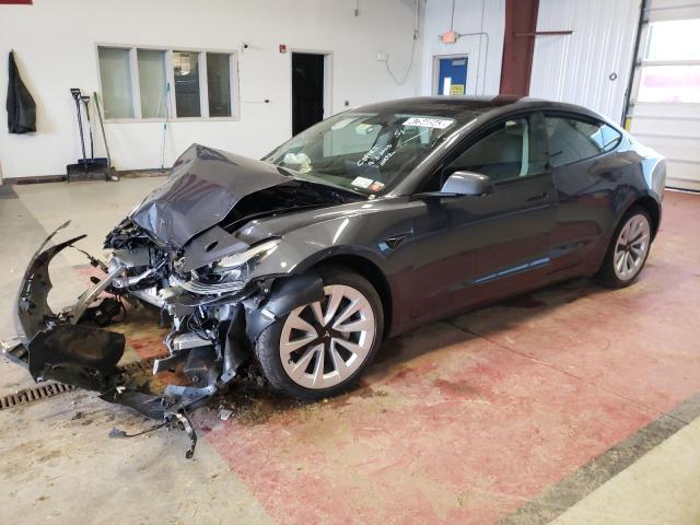 TESLA MODEL 3 2023 with VIN 5YJ3E1EA5PF446775 - Photo from auction