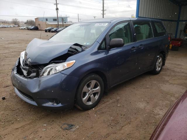 TOYOTA SIENNA 2013 with VIN 5TDZK3DC5DS370645 - Photo from auction