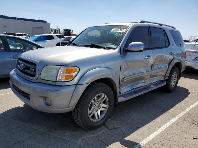 TOYOTA SEQUOIA SR 2003 with VIN 5TDZT34A93S182897 - Photo from auction