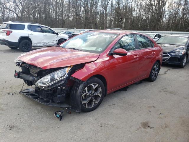 KIA FORTE FE 2020 with VIN 3KPF24AD2LE155562 - Photo from auction
