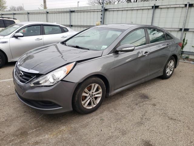 HYUNDAI SONATA GLS 2014 with VIN 5NPEB4AC5EH827597 - Photo from auction