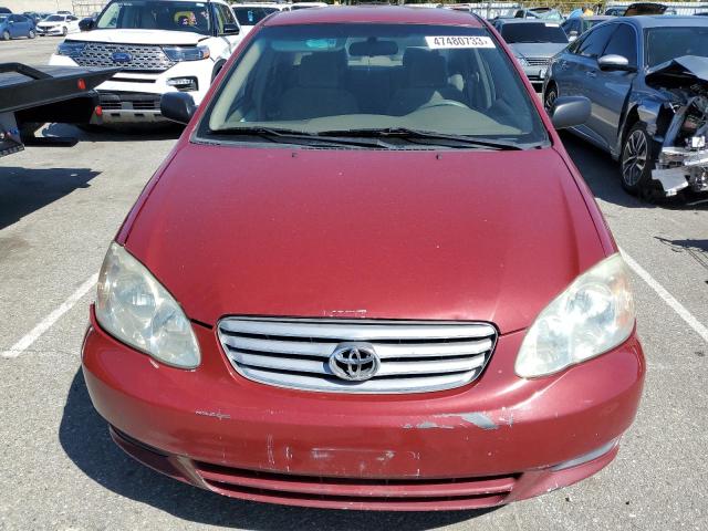 Photo 5 from auction – 2003 TOYOTA COROLLA CE with VIN 1NXBR32E33Z062476