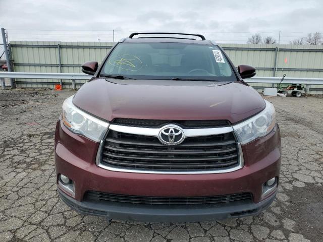 Photo 5 from auction – 2015 TOYOTA HIGHLANDER with VIN 5TDDKRFH9FS126389