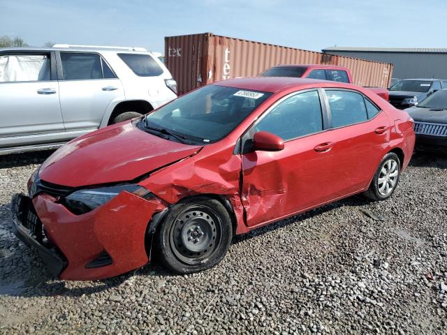 TOYOTA COROLLA L 2019 with VIN 2T1BURHE2KC181547 - Photo from auction