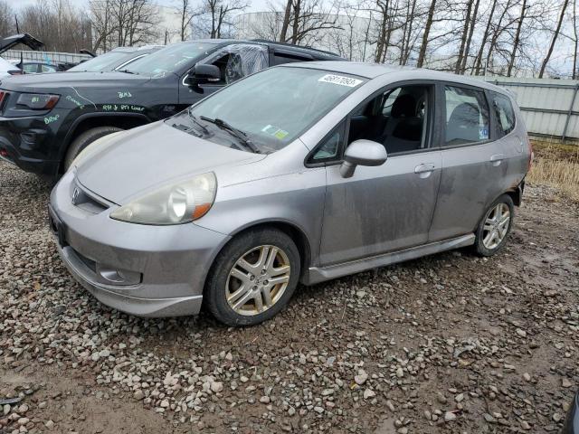HONDA FIT S 2007 with VIN JHMGD37637S054453 - Photo from auction