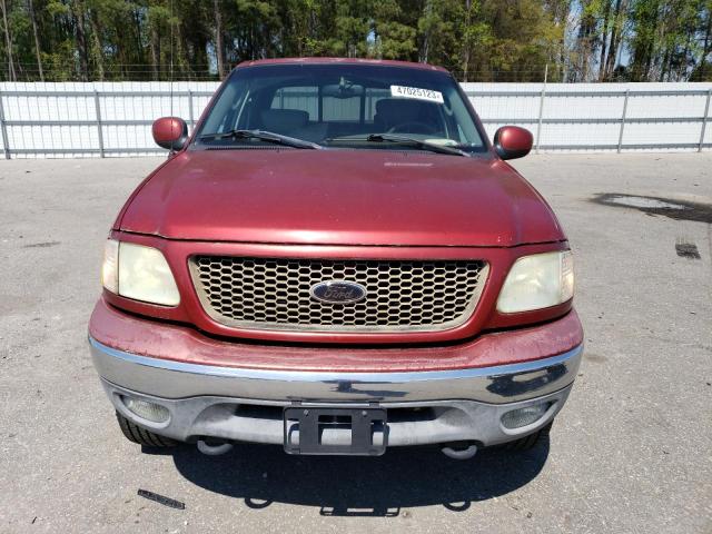 Photo 5 from auction – 2003 FORD F150 SUPER with VIN 1FTRW08L23KD31787