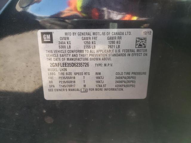Photo 14 from auction – 2013 CHEVROLET EQUINOX LT with VIN 2GNFLEE35D6235726
