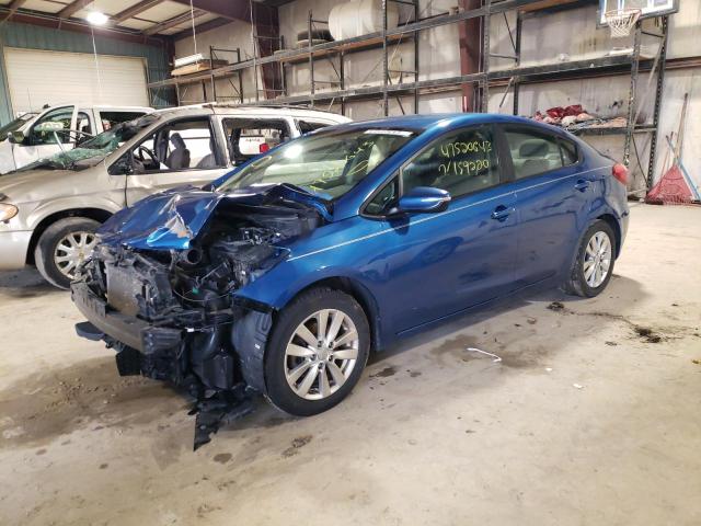 KIA FORTE LX 2014 with VIN KNAFX4A60E5170396 - Photo from auction