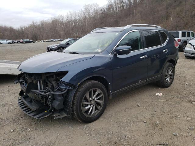 NISSAN ROGUE S 2015 with VIN 5N1AT2MV0FC804590 - Photo from auction