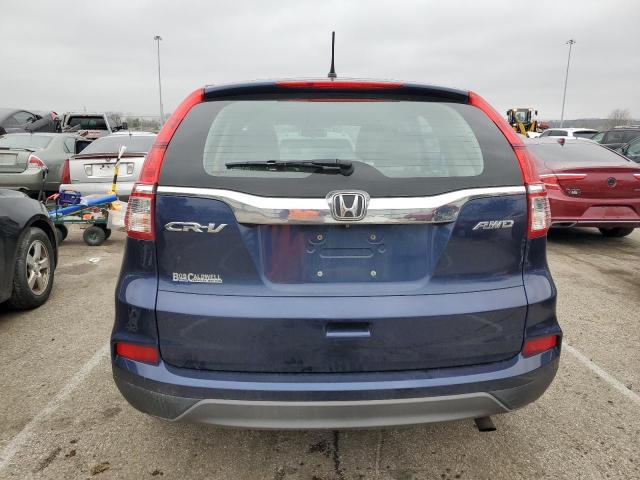 Photo 6 from auction – 2015 HONDA CR-V LX with VIN 5J6RM4H30FL013740