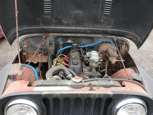 Photo 11 from auction – 1985 JEEP JEEP CJ7 with VIN 1JCCF87EXFT051717